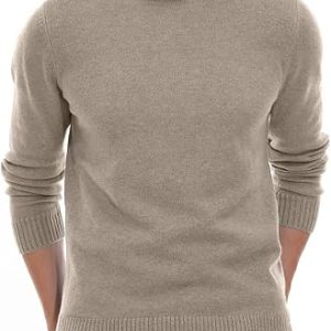 Men’s Essential Crewneck Pullover Sweater – Classic Lightweight Knit for Daily Wear