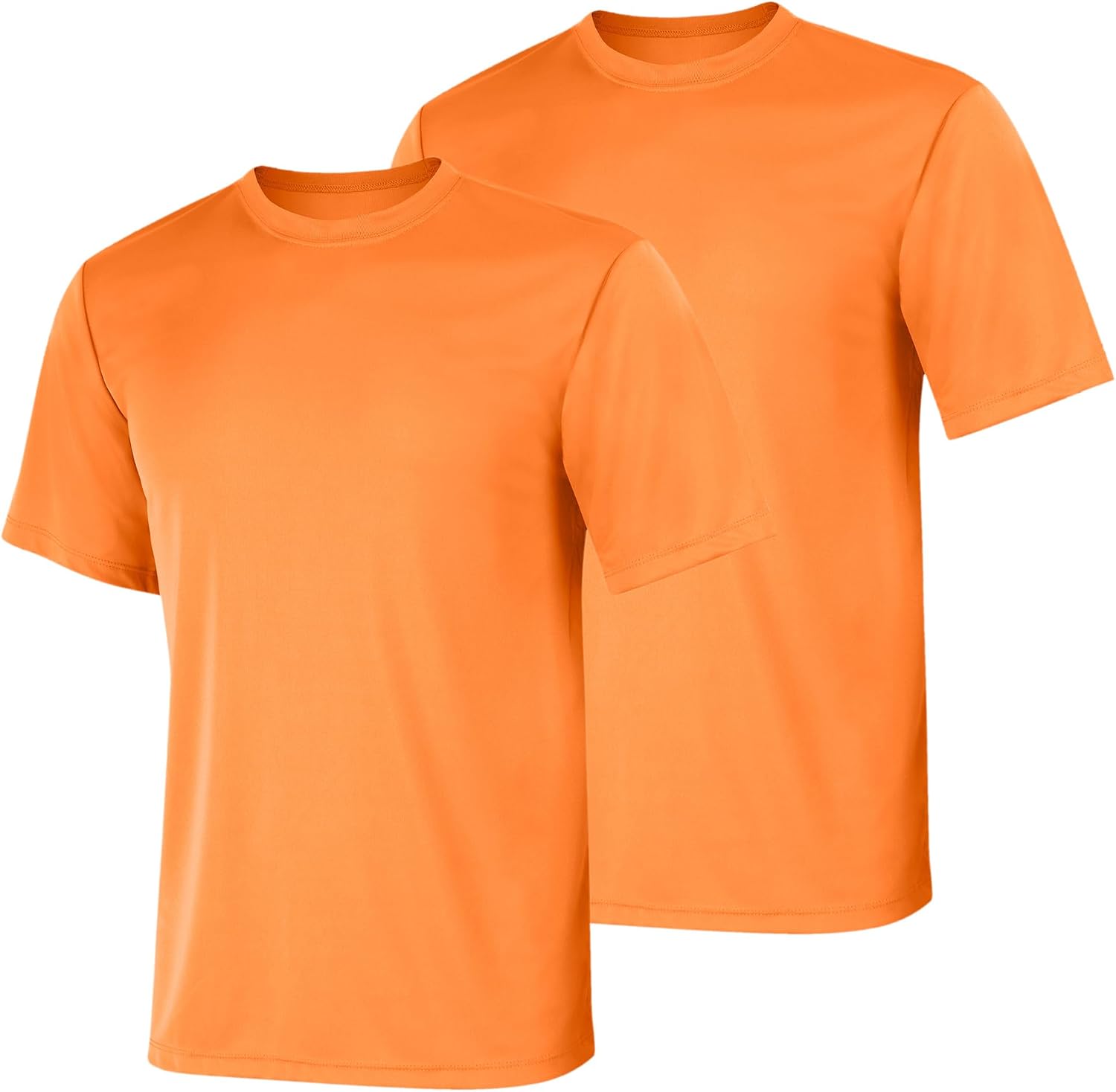 Men's Cool Dri Performance T-Shirt, Moisture-Wicking Short Sleeve Tee, 40+ UPF Protection, 2 Or 5 Pack