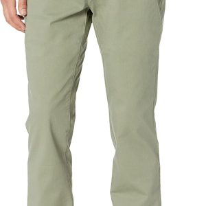 Men’s Athletic Fit Chinos, Work Pants, 5-Pocket, Cotton Stretch