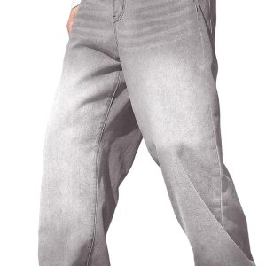 Men’s Vintage Stretch Casual Streetwear Trousers