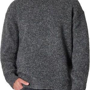 Men’s Relaxed-Fit Crewneck Sweater – Soft Casual Pullover for Comfortable Everyday Style