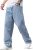 Baggy Jeans for Men Y2K Streetwear Vintage Wide Leg Loose Fit Denim Pants Hip Hop Skater Carpenter Jeans