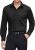 Men’s Dress Shirts Stretch Stain Shield Long Sleeve Solid Formal Shirt Business Casual Button Down Shirts