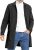 Mens Trench Coat Single Breasted Long Jacket Windbreaker Overcoat