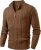 Men’s Quarter-Zip Knit Pullover – Smart Casual Sweater for Fall & Winter Layering