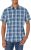 Men’s Regular-Fit Short-Sleeve Poplin Shirt, Collared, Washed